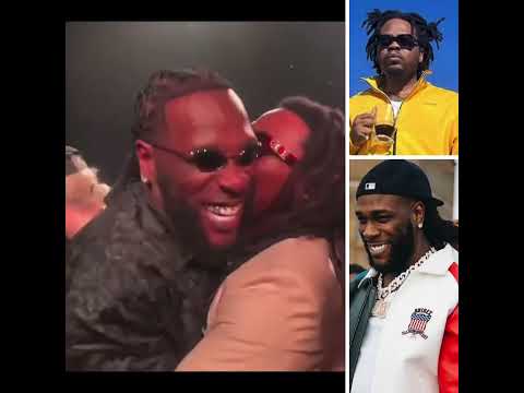 📍YBNL boss Olamide was glad to link up with Burna Boy after a while in Lagos last night.