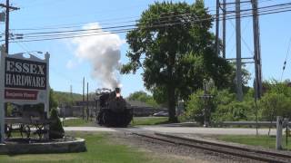 preview picture of video '#40 with the Essex Steam Train May 18, 2014'