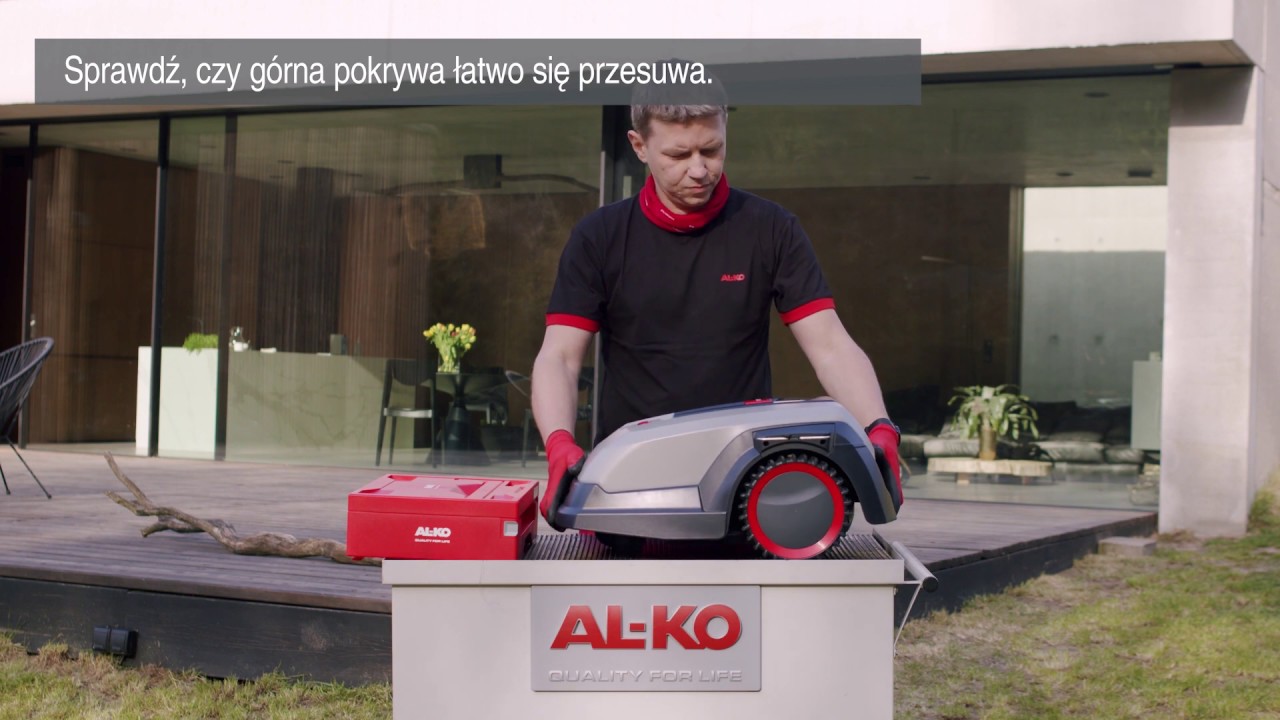 Robot Koszący AL KO Robolinho -   serwis tygodniowy