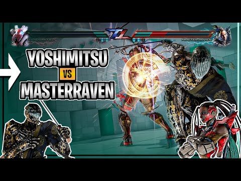 YOSHIMITSU vs MASTER RAVEN (1080p 60fps) | Tekken League - Tekken 7