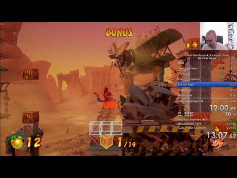 (FWR) Crash Bandicoot 4: It's About Time - All Clear Gems Speedrun (2:31:17)