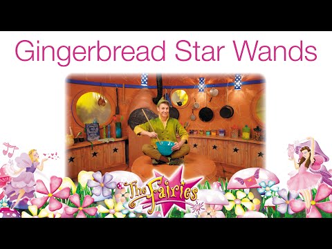 Gingerbread Star Wands by The Fairies