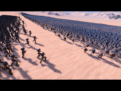30.000 Heavy Knights vs 1.000 Predators | Ultimate Epic Battle Simulator