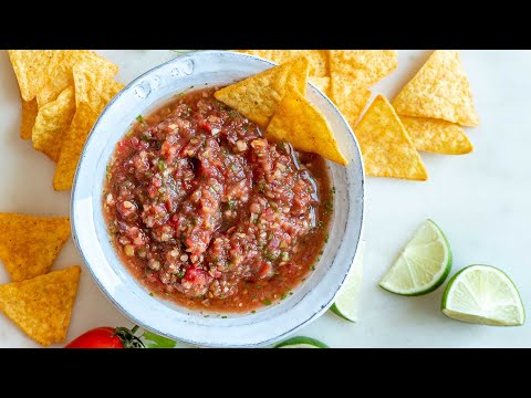 Quick & Easy Homemade Salsa Recipe 🍅🌱