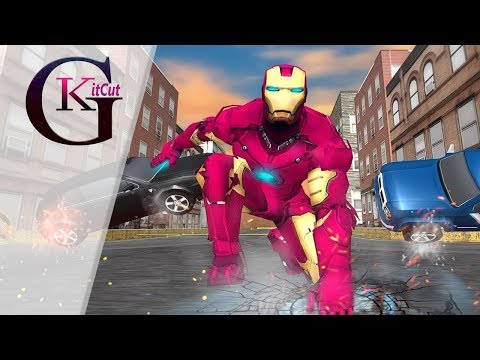 Grand Ninja Super Iron Hero Flying Rescue Missio Gameplay