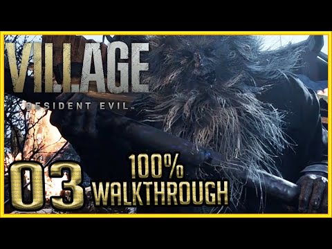 Lycan Ambush - RESIDENT EVIL VILLAGE 100% WALKTHROUGH HARDCORE PC #03