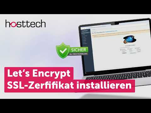 Let's Encrypt SSL-Zertifikat installieren