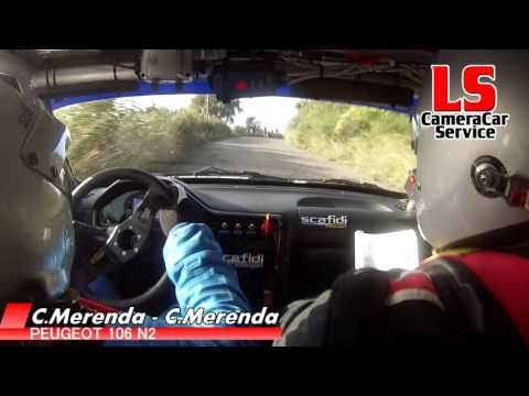 CAMERA CAR P.S.5 C.Merenda  - C.Merenda al 2°Tindari Rally