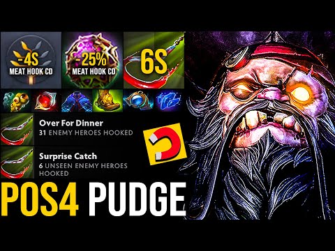 Epic Magnetic Hooks!!! Pudge Is So Annoying With 6s Meat Hook Cooldown |  Pudge Official