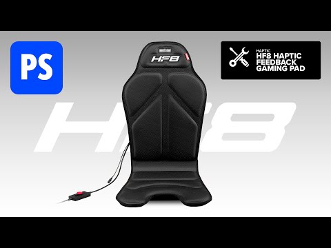 Next Level Racing HF8 Haptic Feedback Gaming Pad Setup Instructions for Playstation & Audio Devices
