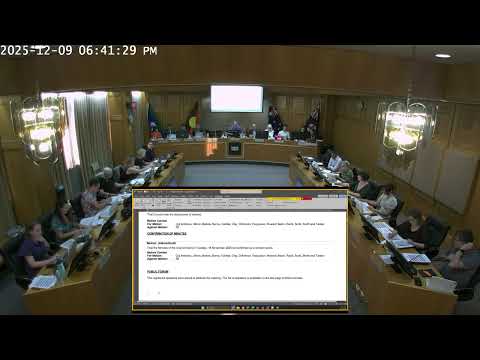 Ordinary Council Meeting - 9 December 2025