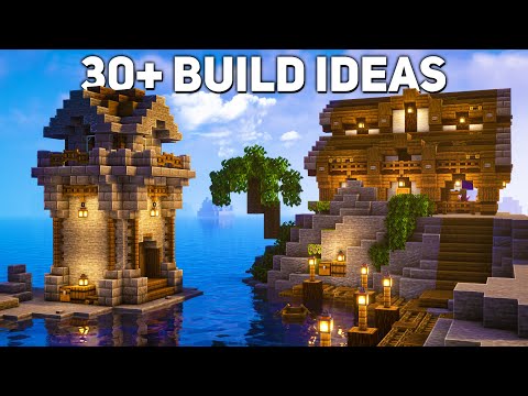 30+ Build Projects for Survival Minecraft 1.19