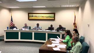 Graceville,Fl. Regular commission meeting 08/12/2025