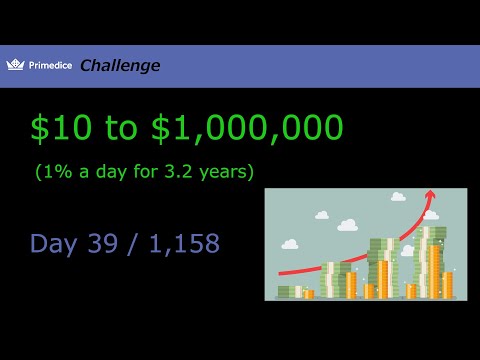 PrimeDice Challenge - $10 to $1,000,000 - Day39 - 7/Nov/2020
