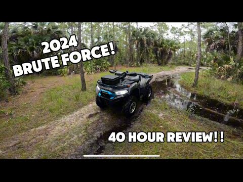 2024 Kawasaki Brute force 750 Review!! (40 hour review)
