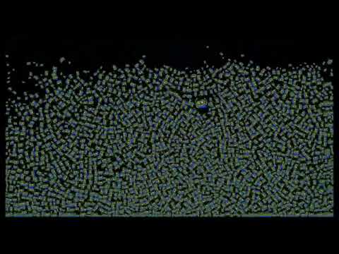 Unity DOTS(ECS) 2D Physics Test (feat. Peepo)