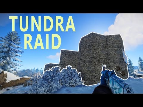 RUST | Duo Vanilla C4 Raiding Juicy Loot Snow Base [2/2]