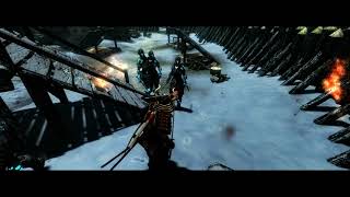 Skyrim Special Edition (modded) - Samurai build gameplay