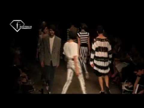 Rosemount Australian Fashion Week 2010 - Bassike - Fashiontv www.ftv123.com
