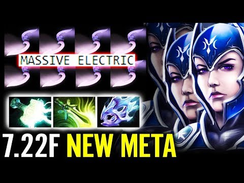 Cancer LUNA with Mjolnir & Moon Shard Dota 2 7.22f New Meta Luna Gameplay