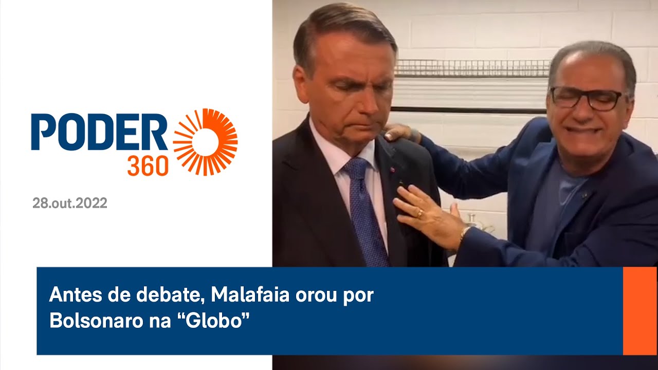 Antes de debate, Malafaia orou por Bolsonaro na “Globo”