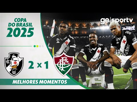 Gols e lances de Vasco da Gama x Fluminense