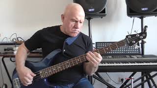 Deep Purple - Sail Away - Bass guitar cover