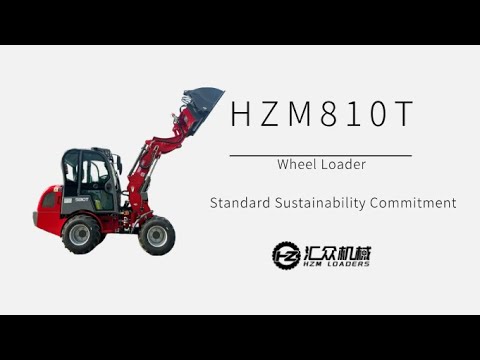HZM 810T telescopic wheel loader