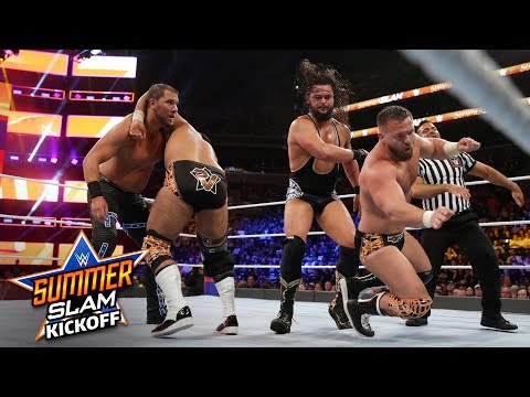 The B-Team compete in the biggest match of their careers: SummerSlam 2018 Kickoff Match
