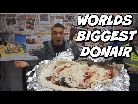 $500 DONAIR CHALLENGE (10lb's)! BIGGEST EVER! MASSIVE FOOD CHALLENGE | Man Vs Food