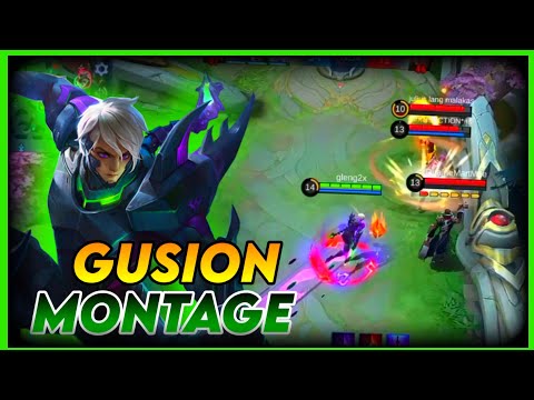 GUSION MONTAGE #2‼️Damon Empero ft. Veronica -Vacation🤘