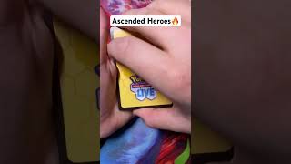 Ascended Heroes booster opening🔥 #pokemon #pokemonchannel #pokemontcg #ascendedheroes