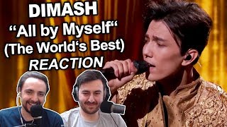 Singers Reaction/Review to "Dimash - All by Myself (The World's Best)"