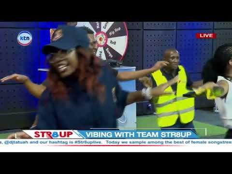 Dance with K-san dance of the week on str8up live ktn home ep1