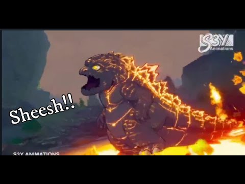 REACTING TO BABY GODZILLA/THERMO GODZILLA, KONG, MOTHRA VS BIOLLANTE! Animation by S3Y Animations!