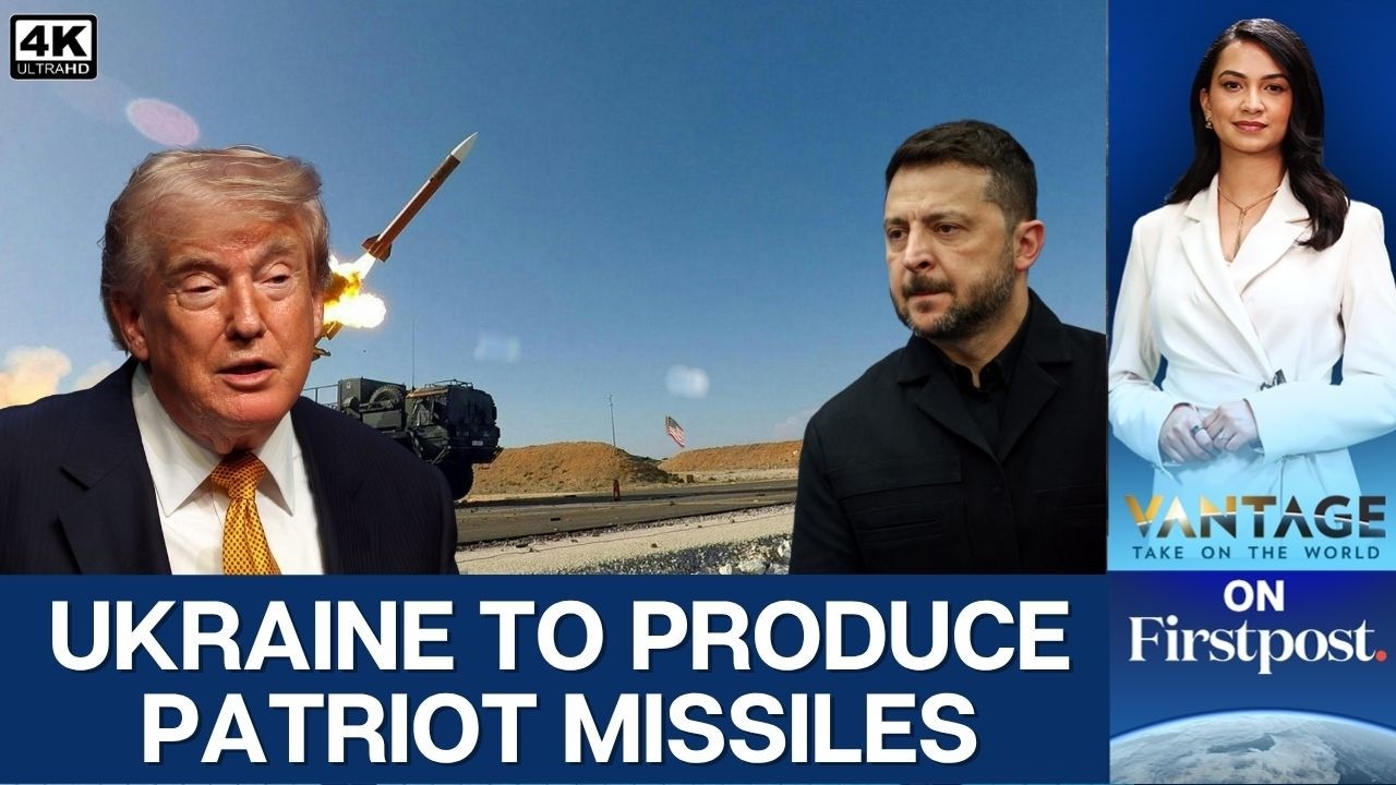 Trump: US Will Give the Right to Ukraine to Produce Air-Defence Missiles | Vantage on Firstpost | 4K
