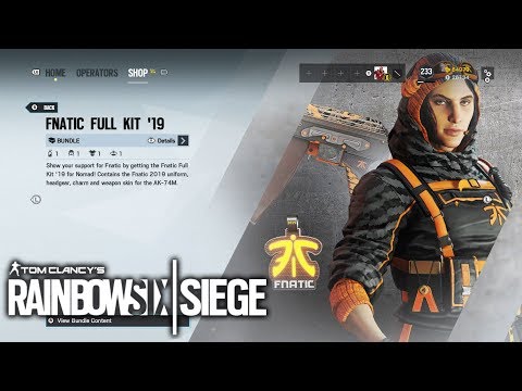 Fnatic ESPORTS Skin - Rainbow Six Siege
