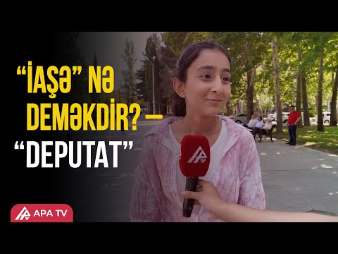 Şəhərdə sorğu: "İaşə" sözünün mənasını bilirsinizmi? – APA TV