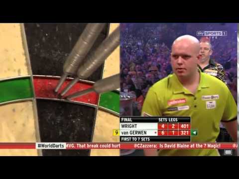 Michael Van Gerwen vs Peter Wright | Final | PDC World Darts Championship 2014 | Part 11