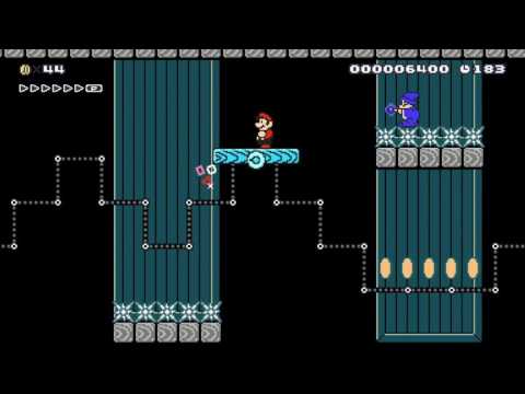 Super Mario Maker Levels: "Magikoopa Ride"