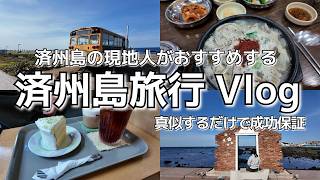 [日本語字幕] 韓国旅行, 現地在住夫婦のVlog🇰🇷絶品ホルモンスープと隠れ家カフェ(渡韓/済州島) [제주vlog] 현지인 부부 데이트. 이렇게만 해도 오늘 하루 성공이지.