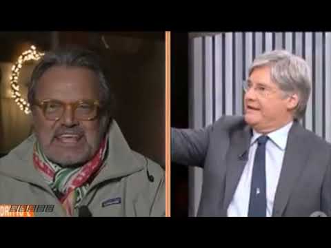 Lo scontro tra Oliviero Toscani e Del Debbio