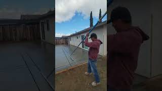 concrete finisher...California...Straight Arrow Groover........https://vm.tiktok.com/TTPd6KELYu/