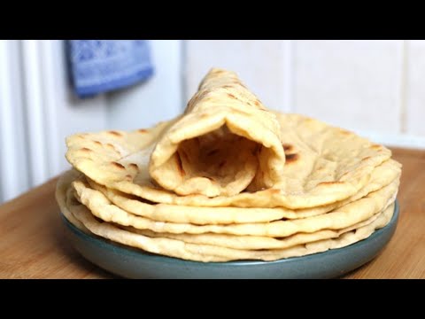 💯The Easiest Greek Pita Bread Recipe: Perfect for Souvlaki & More!