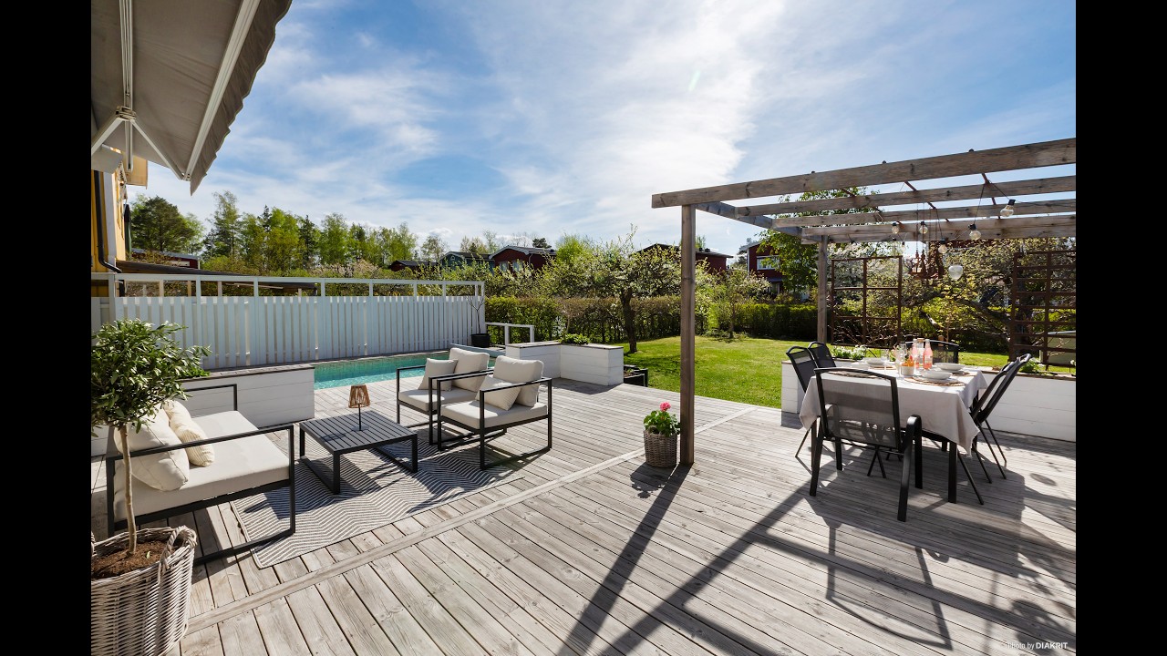 5 rum Villa på Kikarvägen 12 Viksjö Järfälla kommun - video
