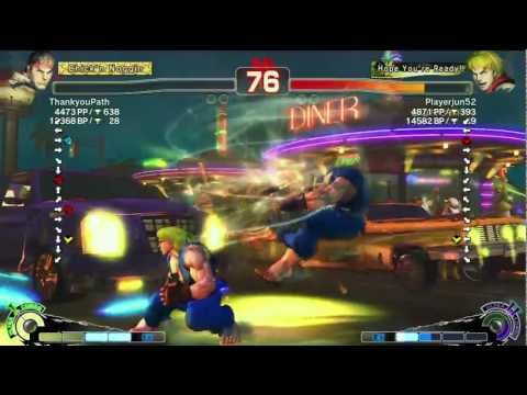 ThankyouPath (Ryu) vs Bon (Ken) - AE 2012 Ranked Match *720p HD*