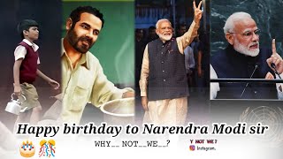 🎂🎉 narendra modi birthday whatsapp status/na