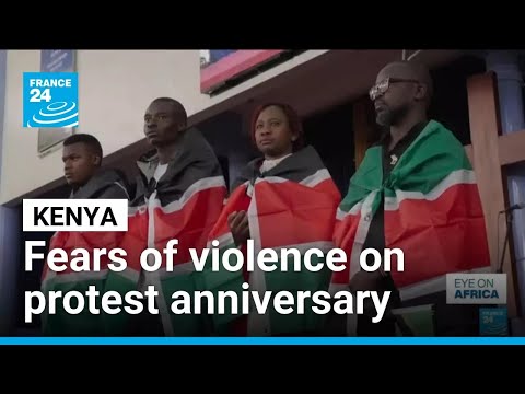 Kenya marks protest anniversary amid fears of more violence