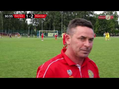 Elana Toruń - Widzew Łódź - Bramka Aleksandra Tomaszewskiego 2:2