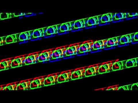 Club Visuals - Lines Spin RGB